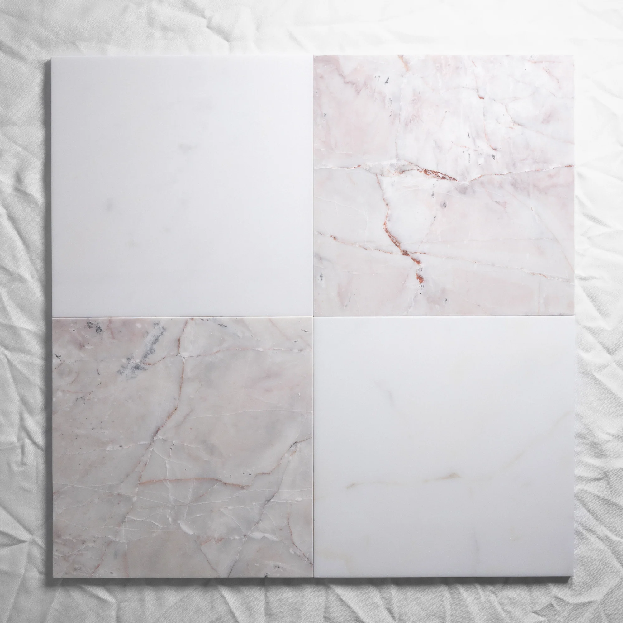 Opal & Calacatta Bianco 12"x12"