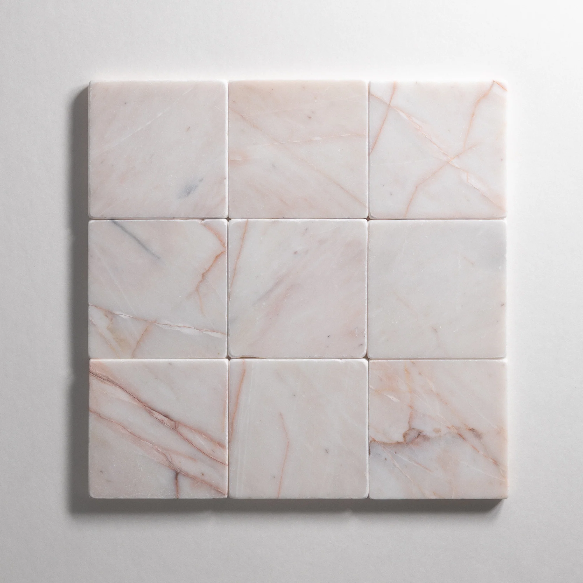 White #7  4"x4" Tumbled - Image 2